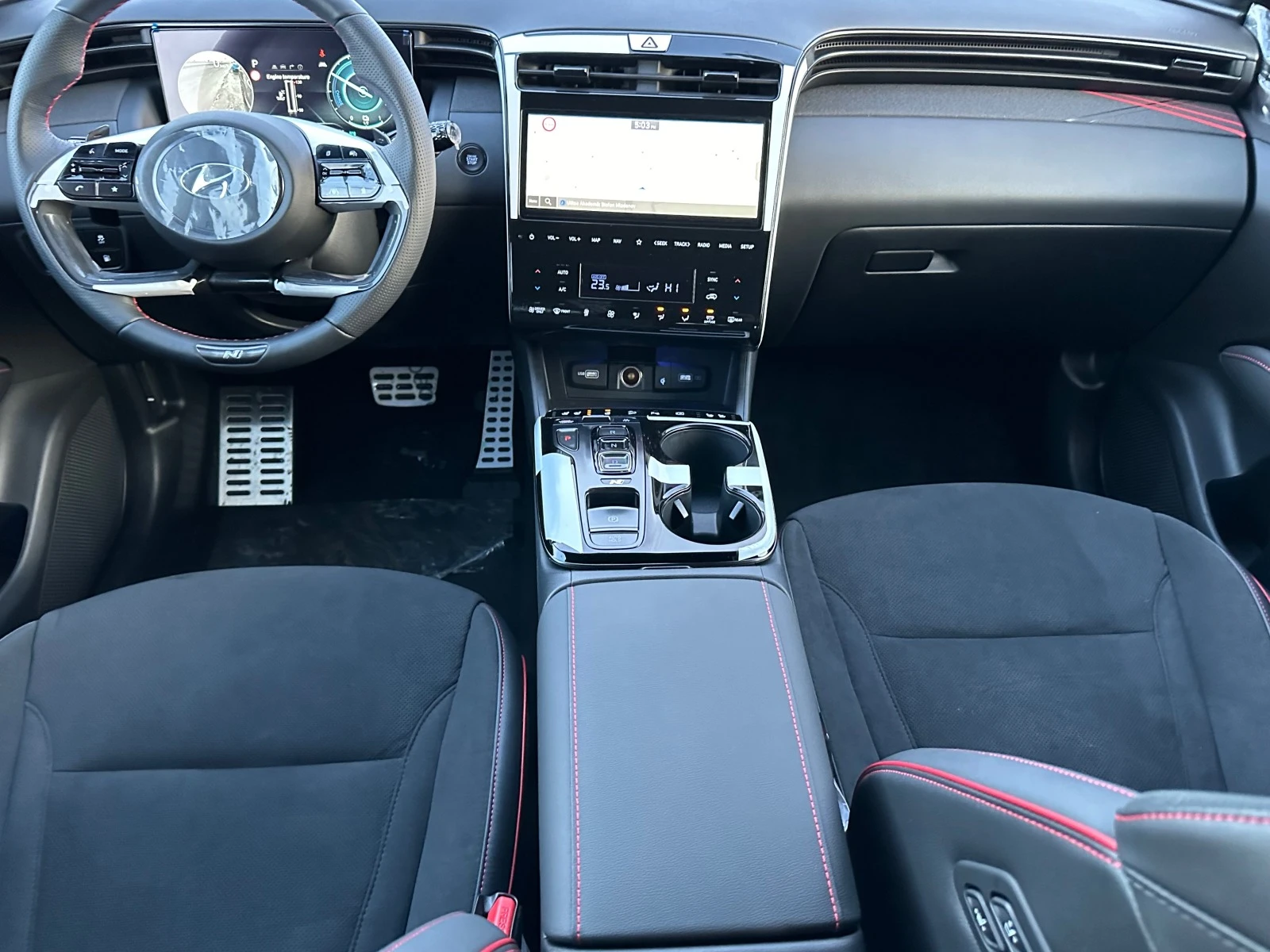 Hyundai Tucson N-line/plug-in hibrid-265p.s./4×4/ 5k. | Mobile.bg   12