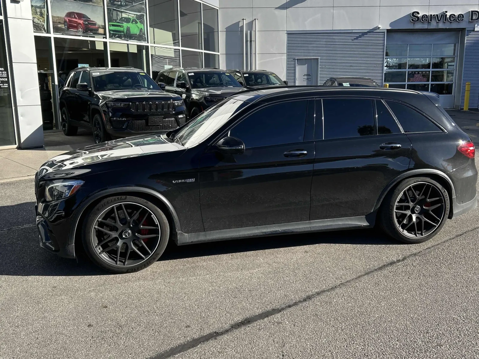 Mercedes-Benz GLC 63 AMG * CARFAX * БЕЗ ПЪРВОНАЧАЛНА ВНОСКА - изображение 4