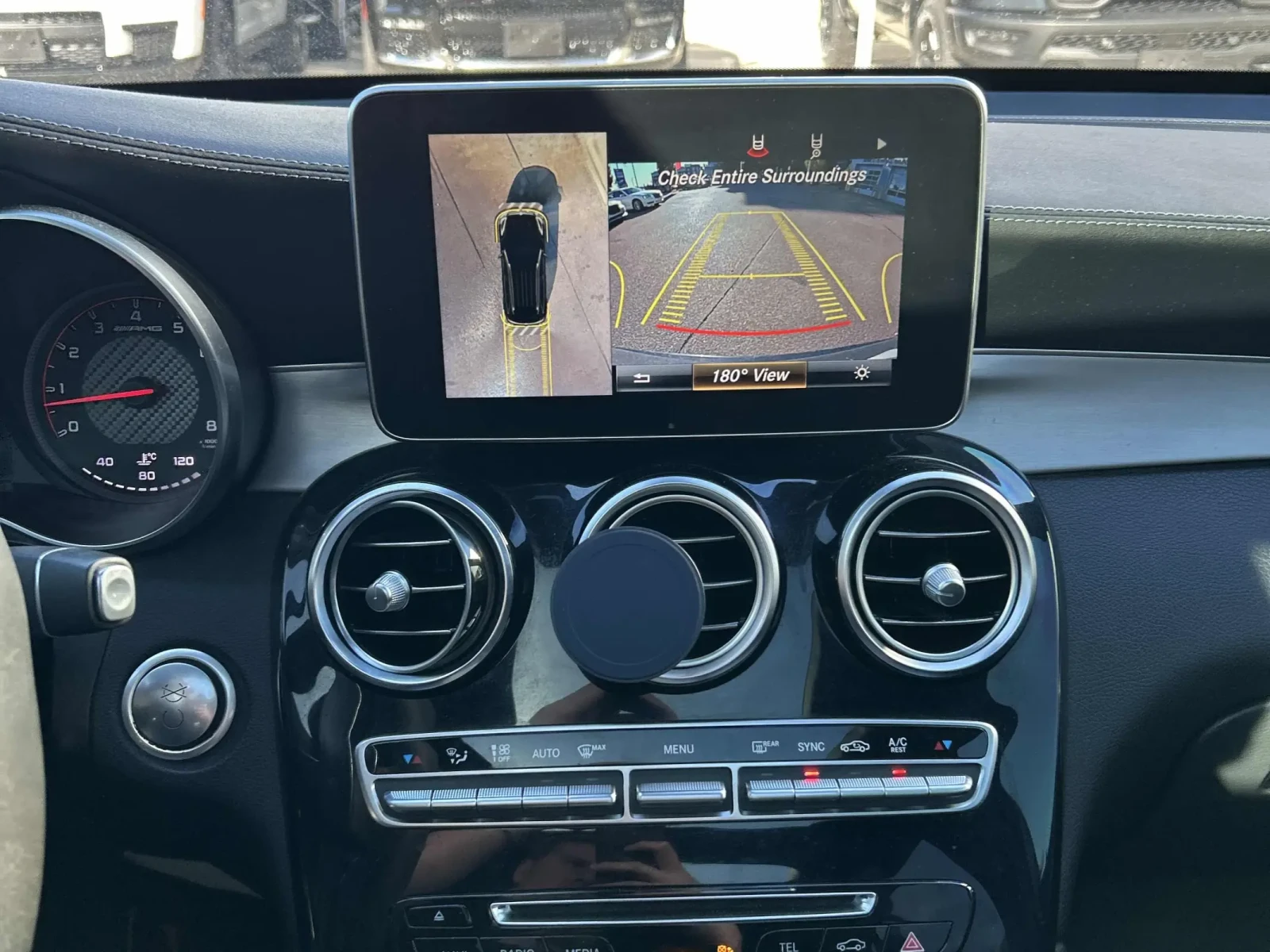 Mercedes-Benz GLC 63 AMG * CARFAX * БЕЗ ПЪРВОНАЧАЛНА ВНОСКА - изображение 8