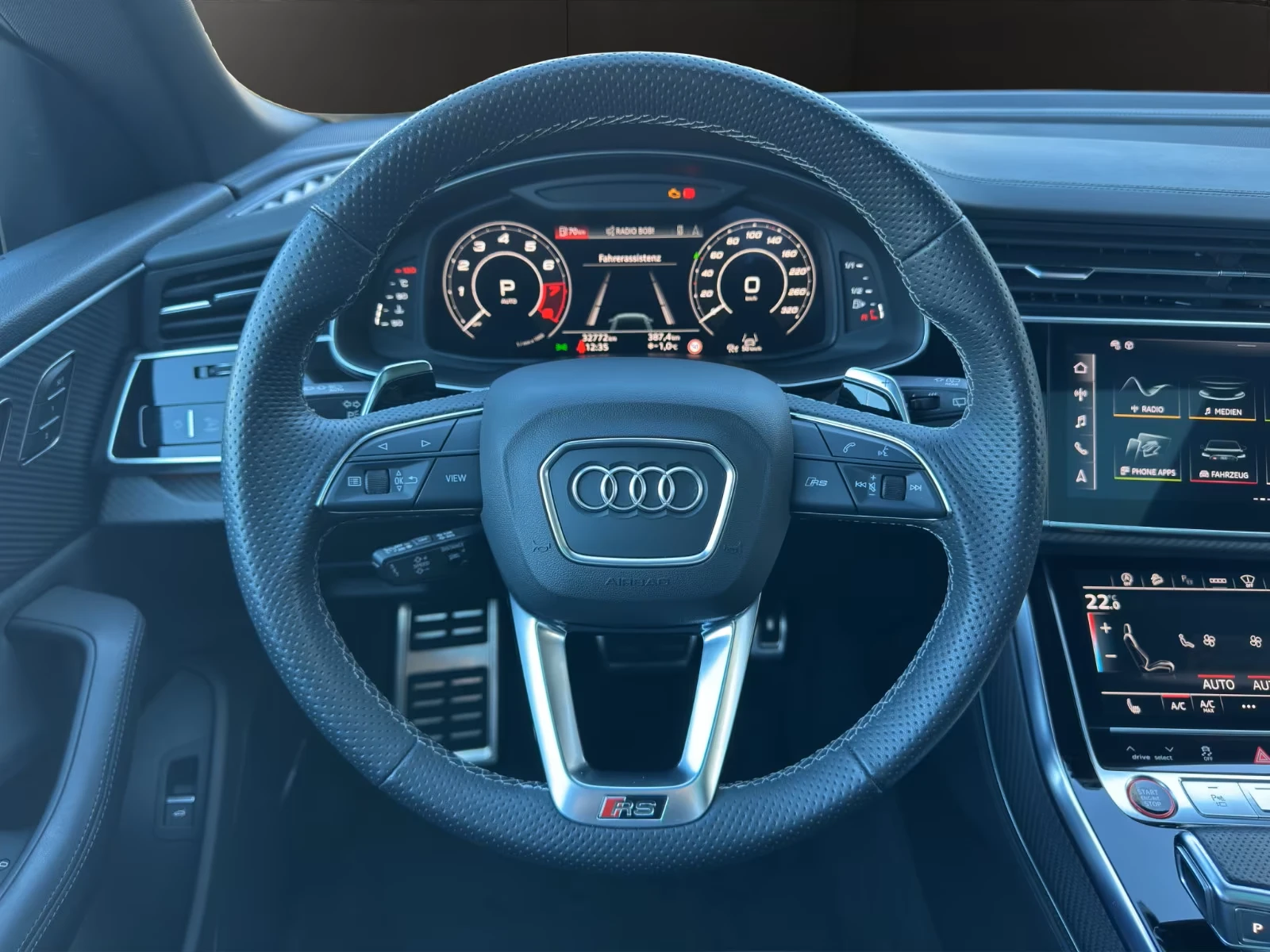Audi RSQ8 HEAD-UP* DISTR* B&O* MEMORY* PANO* 360CAM* , снимка 8 - Автомобили и джипове - 54519587