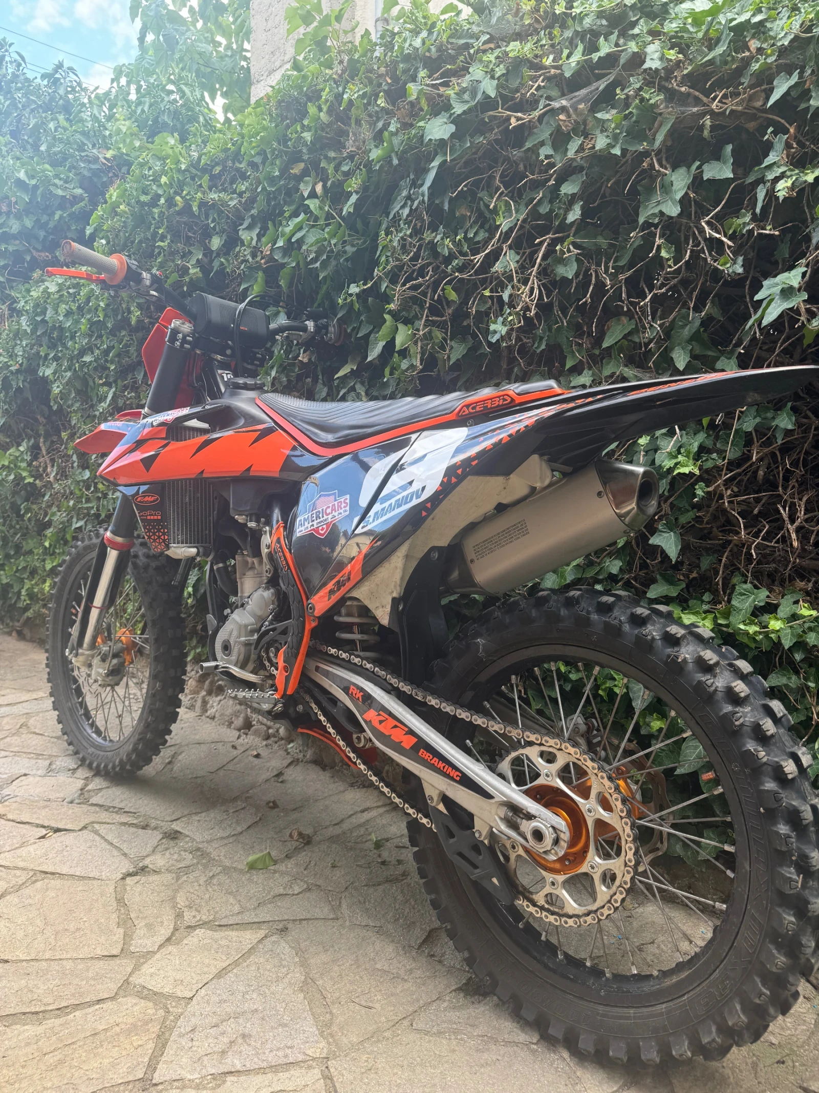 Ktm SX-F SXF 350 87 м.ч. + TIMBERSLED KIT за сняг - изображение 5