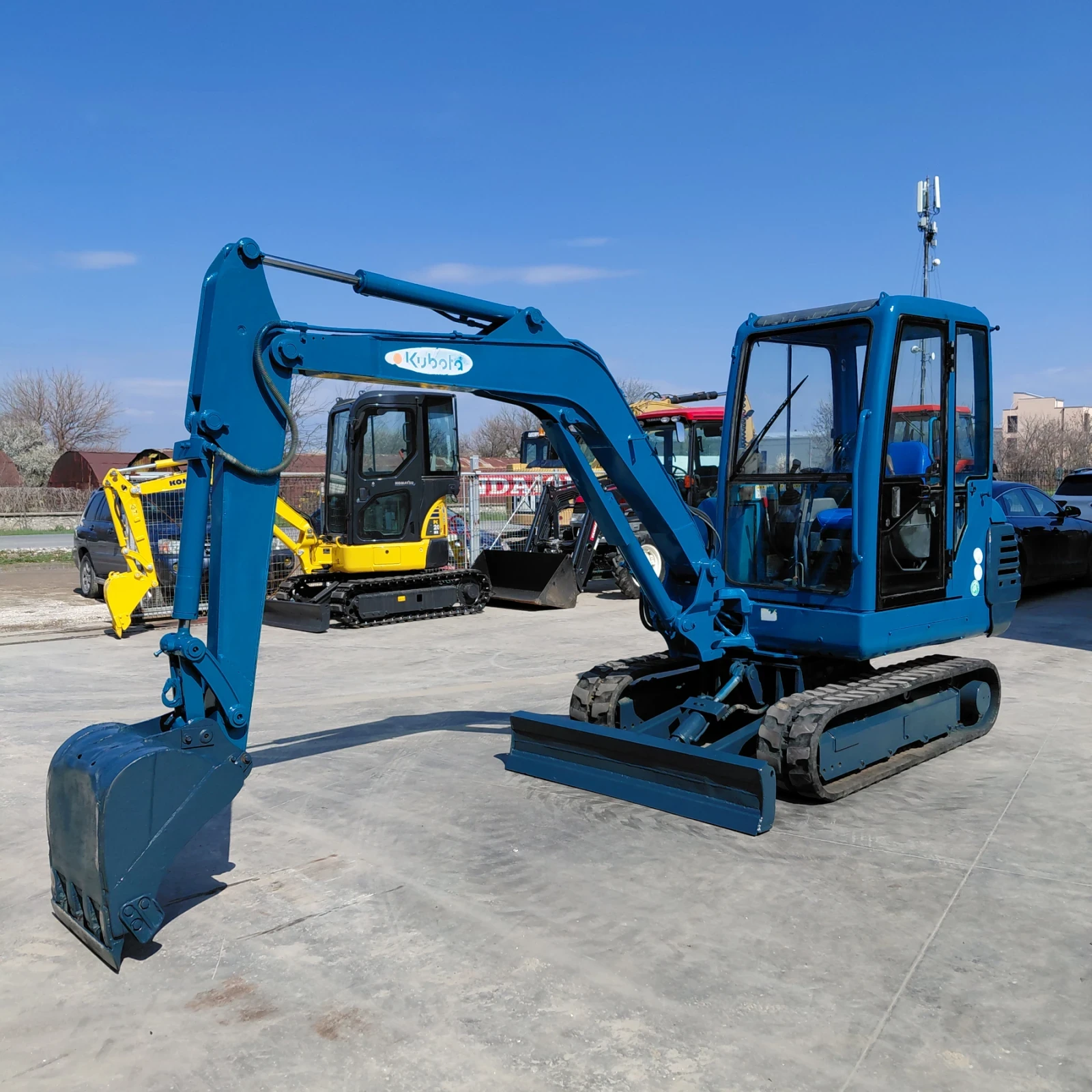 Багер Kubota K-035 * НАЛИЧЕН * ТОП СЪСТОЯНИЕ * 