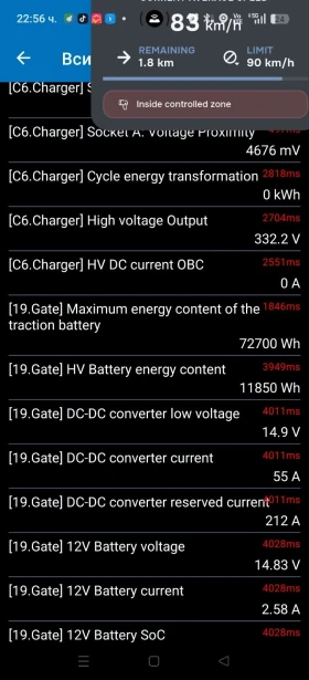 VW ID.4 Pro performance/204hp//82kwh/Soh 94.4% , снимка 16