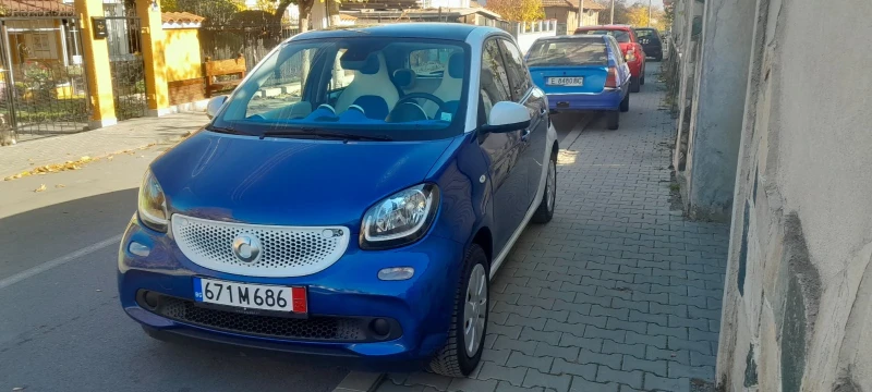 Smart Forfour 1.0 БЕНЗИН EURO 6b, снимка 1 - Автомобили и джипове - 49504544