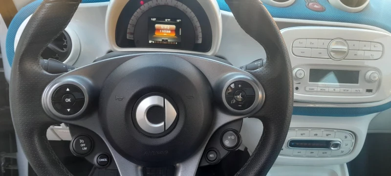 Smart Forfour 1.0 БЕНЗИН EURO 6b, снимка 6 - Автомобили и джипове - 48015716