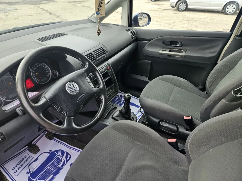 VW Sharan 1.9tdi 131hp face 7 местен, снимка 10 - Автомобили и джипове - 48444318