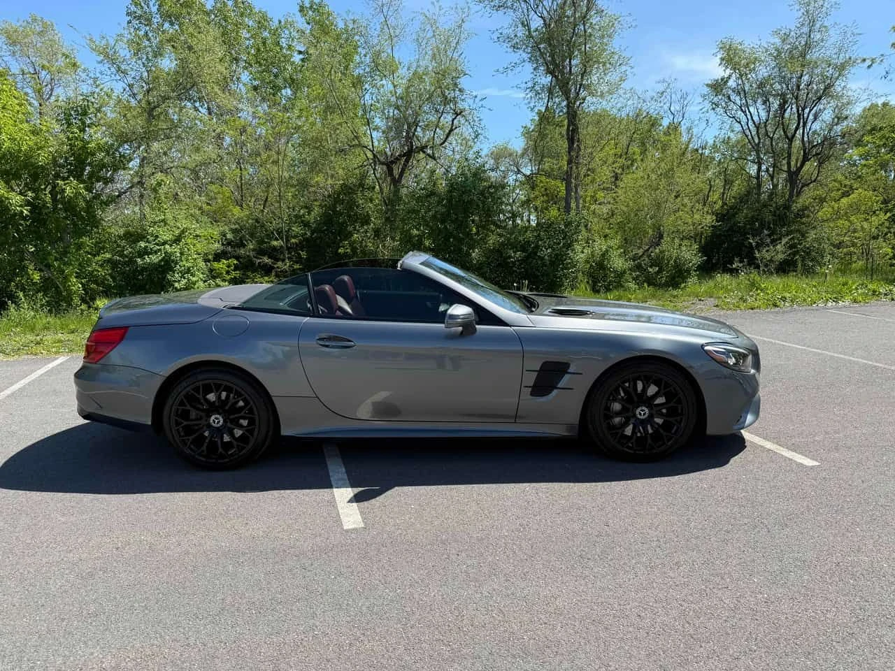 Mercedes-Benz SL 400 * NIGHT PACK* ДИСТРОНИК* ПОДГРЕВ* ОБДУХВАНЕ* , снимка 5 - Автомобили и джипове - 54776992