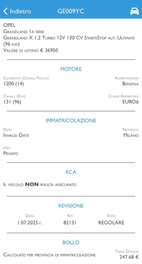 Opel Grandland X 1.2Turbo 130кс.Autom.82хил.км. - 27990 лв. - 87815989 11