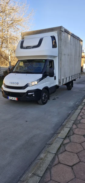 Iveco 35S18 3.0 дизел 180к.с Климатик, Нави, Вебасто печка , снимка 1