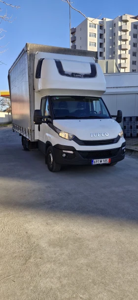 Iveco 35S18 3.0 дизел 180к.с Климатик, Нави, Вебасто печка , снимка 3