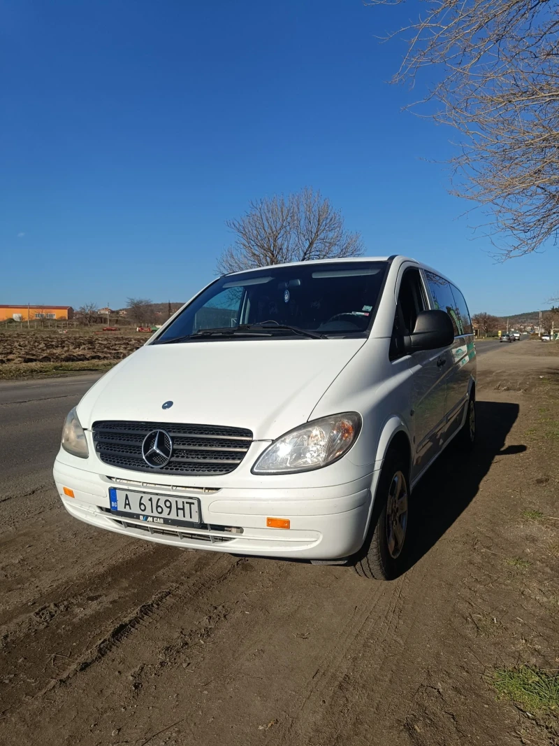 Mercedes-Benz Vito 111 пътнически 8+ 1, снимка 1 - Бусове и автобуси - 48885343