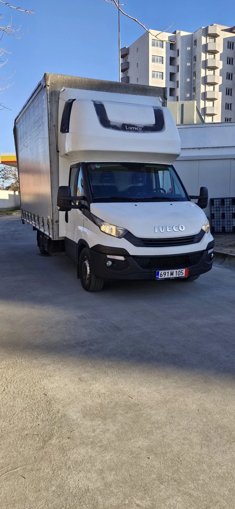 Iveco 35S18 3.0 дизел 180к.с Климатик, Нави, Вебасто печка , снимка 3 - Бусове и автобуси - 49596148