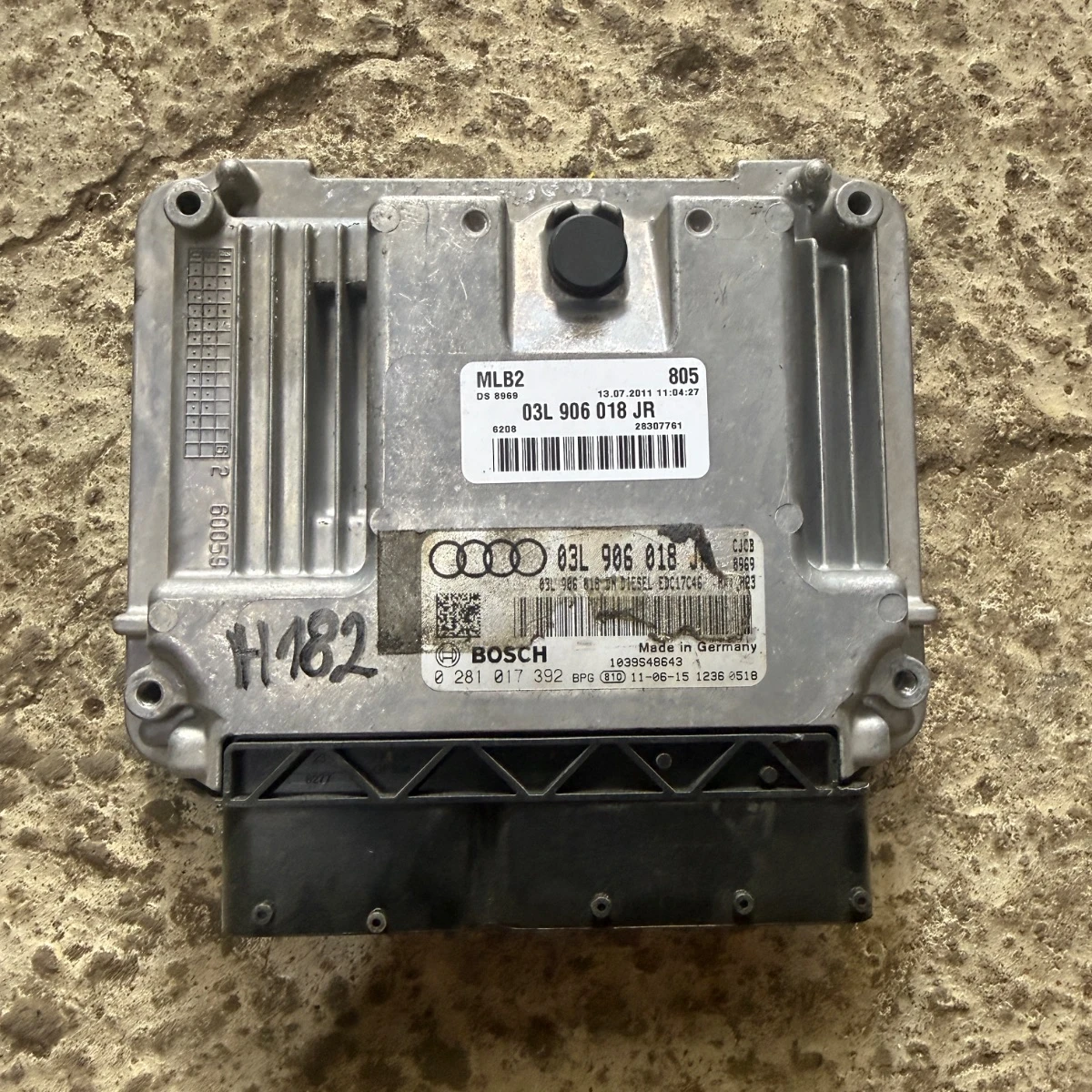 КОМПЮТЪР ECU AUDI A4 A5 Q5 20TDI CJC 03L906018JR ном 182 03L906018JR-1453