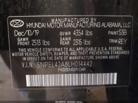 Hyundai Sonata 2.5L I-4 DI, DOHC, VVT, 191HP Front Wheel Drive | Mobile.bg    16