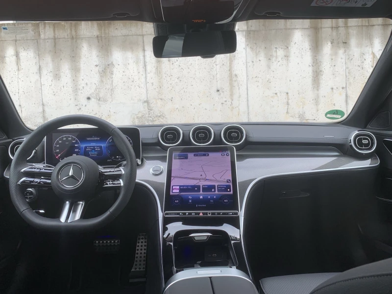 Mercedes-Benz C 300 e /NAVI/AMG line/LED/TV/MULTY/ГАРАНЦИЯ!, снимка 15 - Автомобили и джипове - 51261627