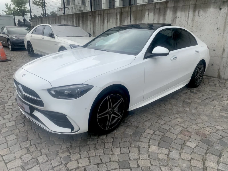Mercedes-Benz C 300 e /NAVI/AMG line/LED/TV/MULTY/ГАРАНЦИЯ!, снимка 3 - Автомобили и джипове - 51261627
