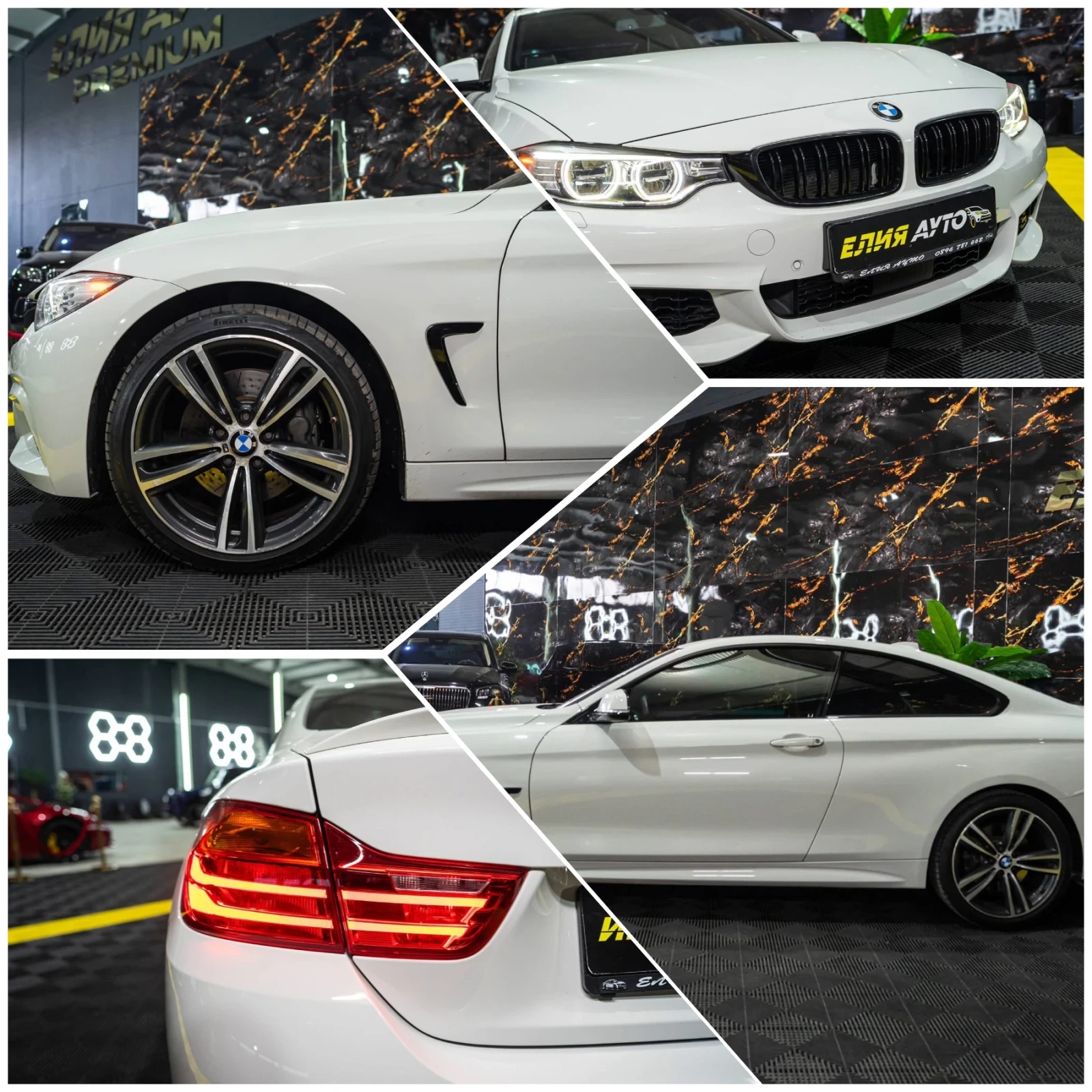BMW 435 D XDRIVE FULL M PERFORMANCE H&K ЛИЗИНГ 100%, снимка 17 - Автомобили и джипове - 53922489