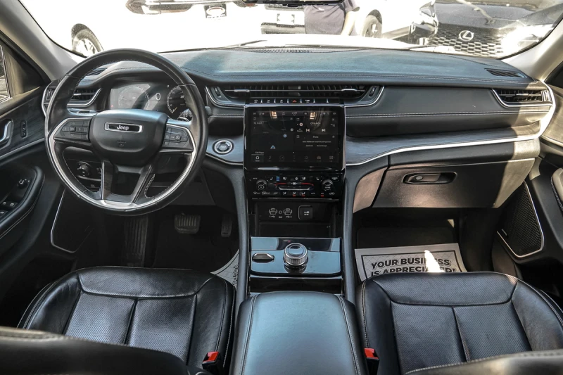 Jeep Grand cherokee L LIMITED| PANO| OБДУХВАНЕ| ALPINE, снимка 15 - Автомобили и джипове - 52690285