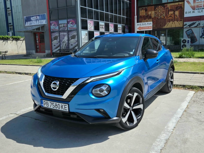 Nissan Juke 39000км/Tekna/KEYLESS /DISTRONIC /360г.КАМЕРИ/BOSE - 40900 лв. - 49383725 | Car24.bg