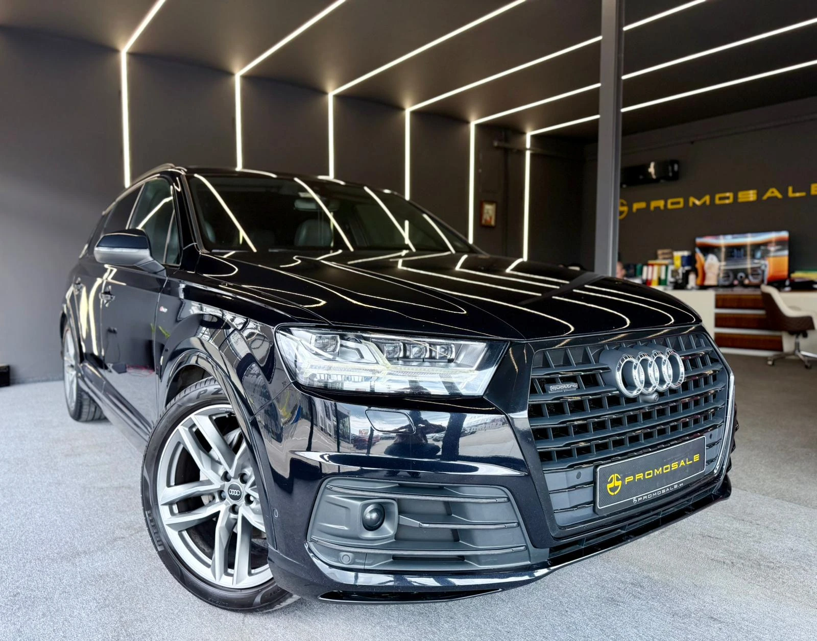 Audi Q7 S - Line* Quattro* Bose* Подгрев* Лизинг 