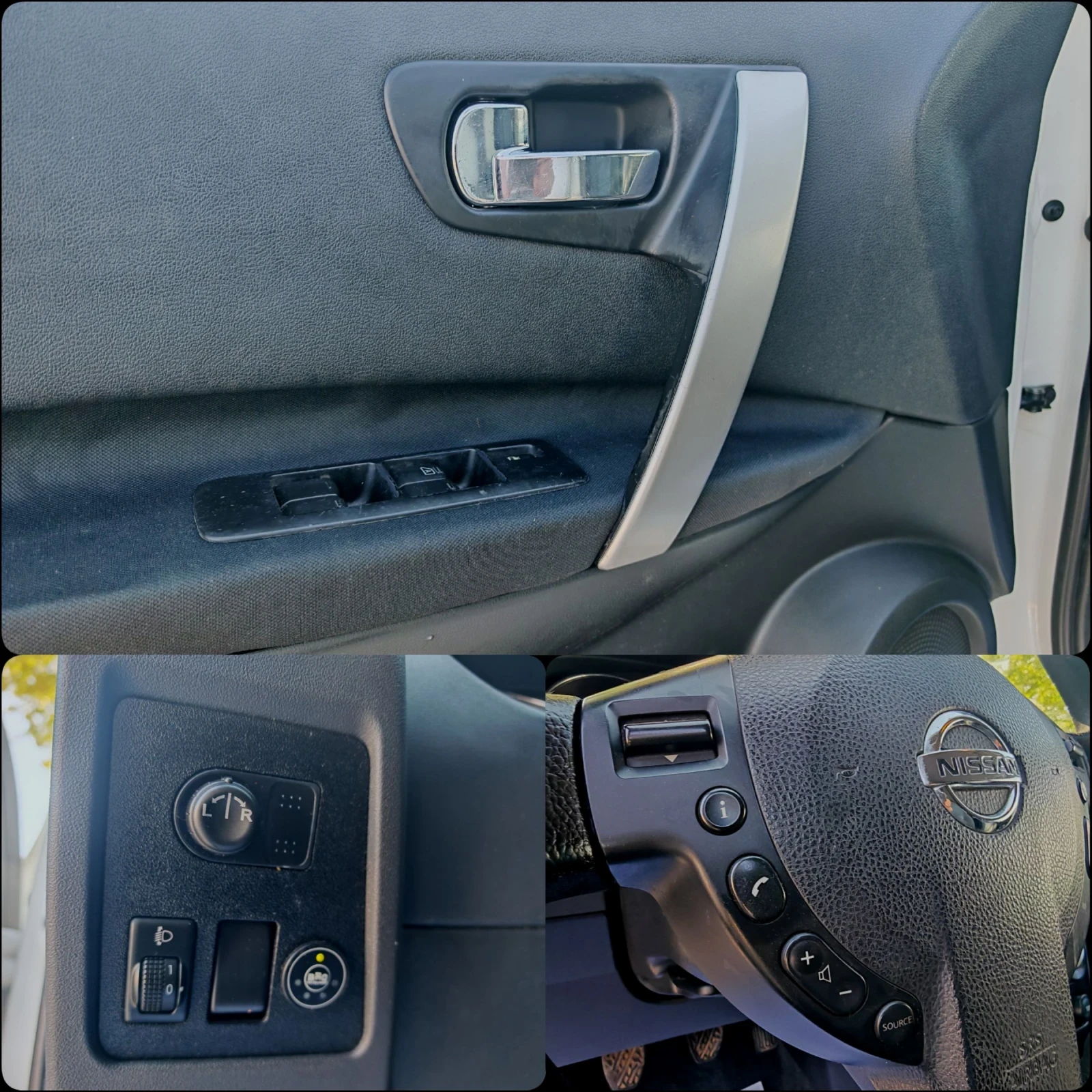 Nissan Qashqai 1.6 БЕНЗИН 117 К.С. ГАЗ УНИКАЛНО СЪСТОЯНИЕ!!!, снимка 9 - Автомобили и джипове - 54692859