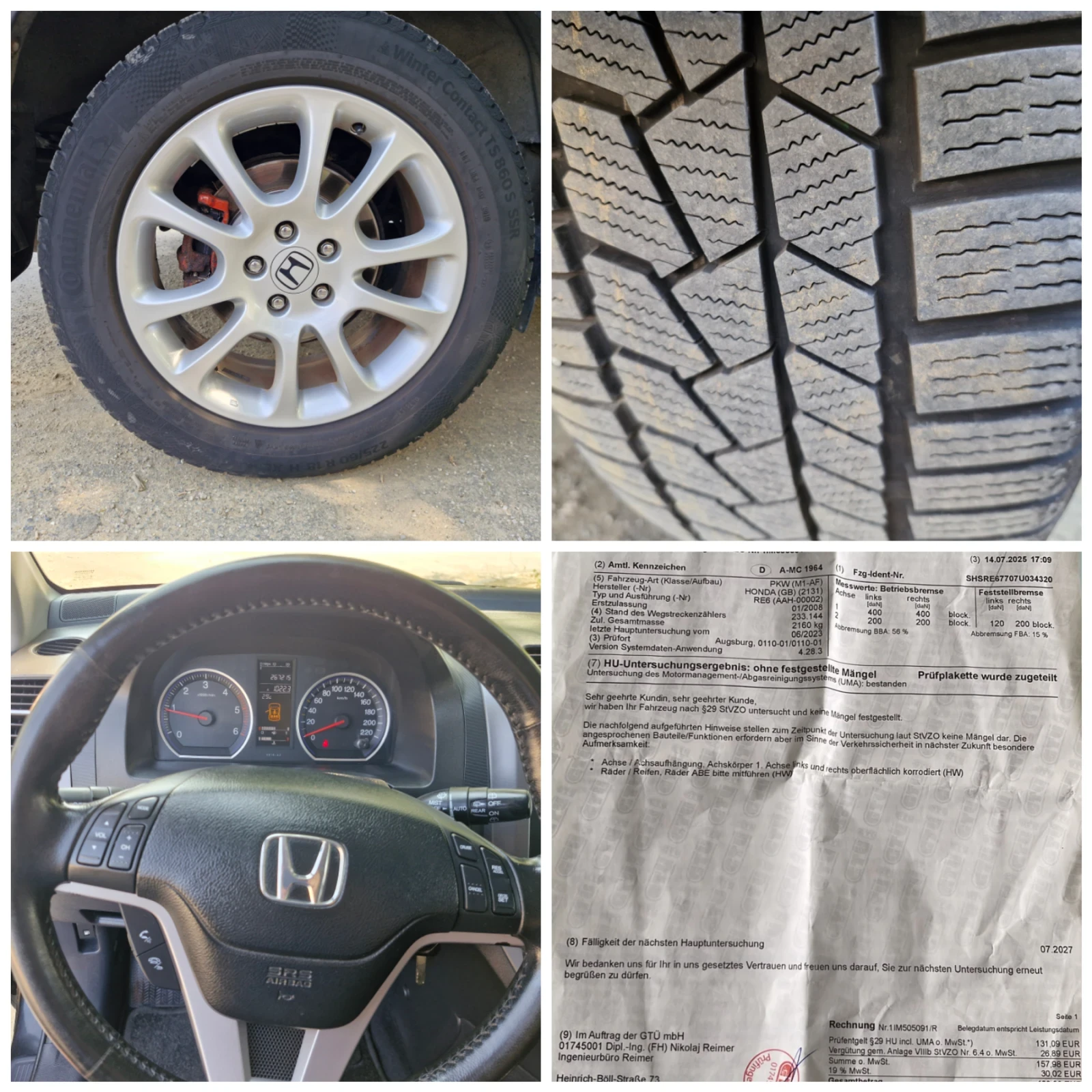 Honda Cr-v 2, 2* 140* AC* NAVI* PDC* XENON* ����* PANO* TUV  | Mobile.bg � ����������� 16