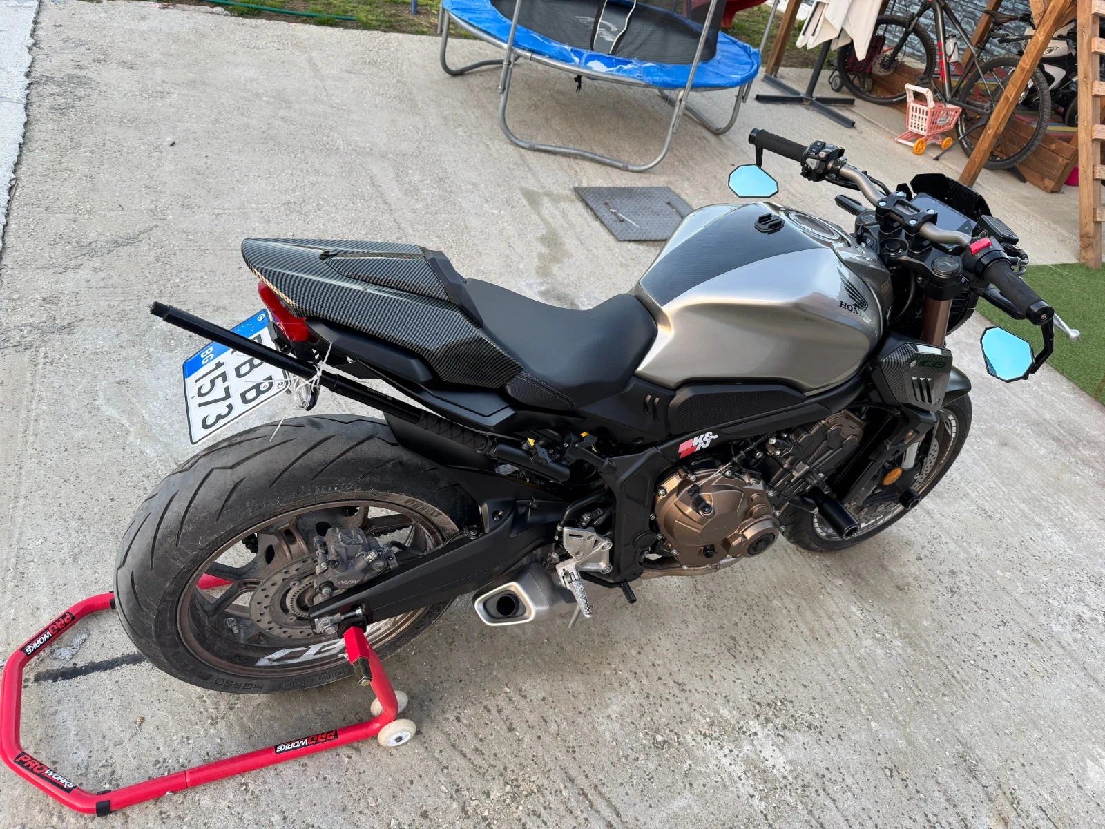 Honda Cb 650R ABS TCS, снимка 5 - Мотоциклети и мототехника - 55827807