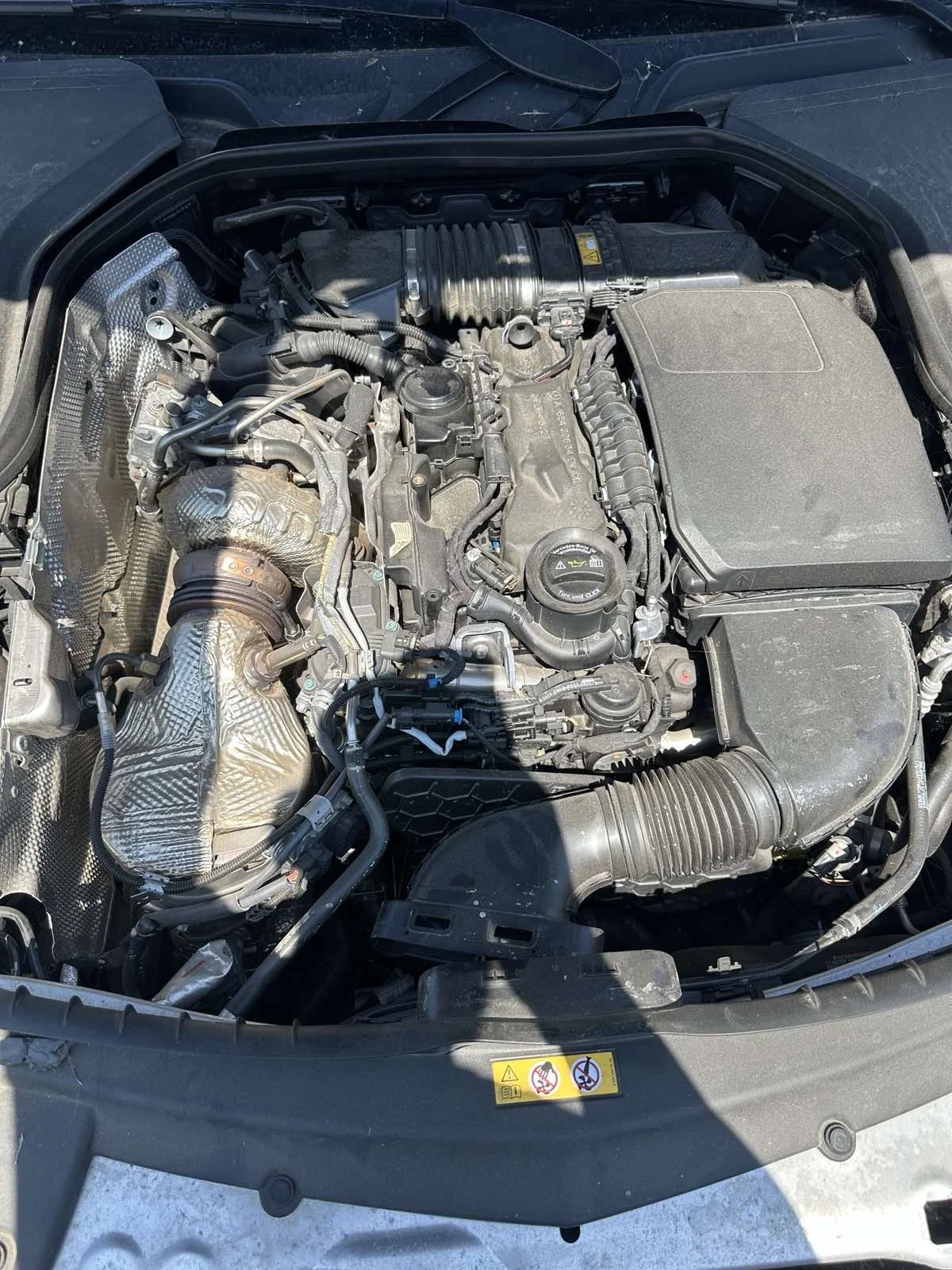 Двигател OM654 E300de GLC300de 2022г. 