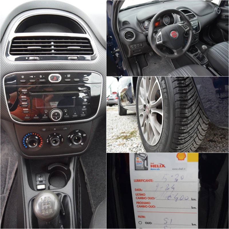 Fiat Punto EVO* 1.3 M-jet* Euro5, снимка 16 - Автомобили и джипове - 52052732