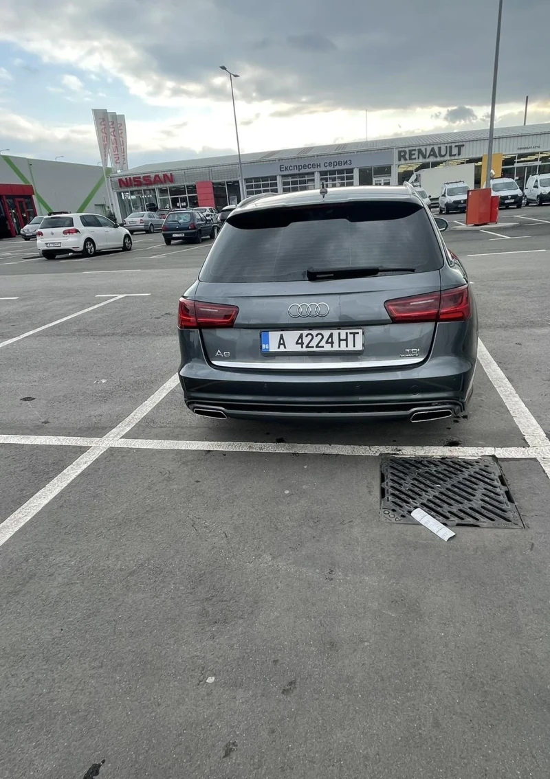 Audi A6 S-line отвътре и отвън, Quattro, BSM система, снимка 2 - Автомобили и джипове - 52513441