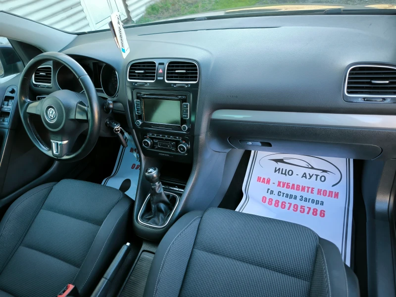 VW Golf Т.D.i-105k.c.НАВИ, КЛИМАТРОНИК, ЕВРО 5В-5%!, снимка 11 - Автомобили и джипове - 52809019