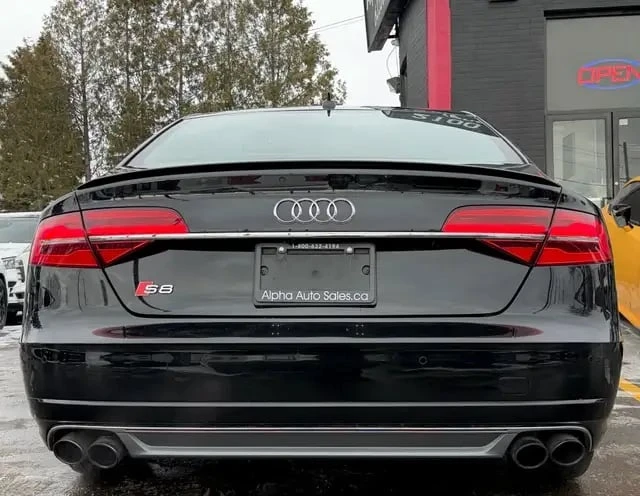 Audi S8 * Plus * ARRAS RED * МАСАЖИ * SOFT CLOSE * ОБДУХВА - изображение 4