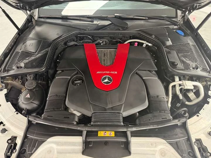Mercedes-Benz C 43 AMG V6 3.0L BITURBO 4MATIC CUIR TOIT NAV 362HP, снимка 9 - Автомобили и джипове - 54668162