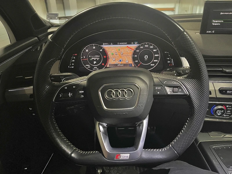 Audi Q7 3.0TDI/S-Line/Matrix/1-ви собственик/V. Cockpit, снимка 13 - Автомобили и джипове - 47722352