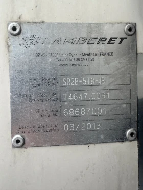 Полуремарке Други LAMBERET LVFS-3 Termo-King SLX Bi-Temperatur, снимка 17