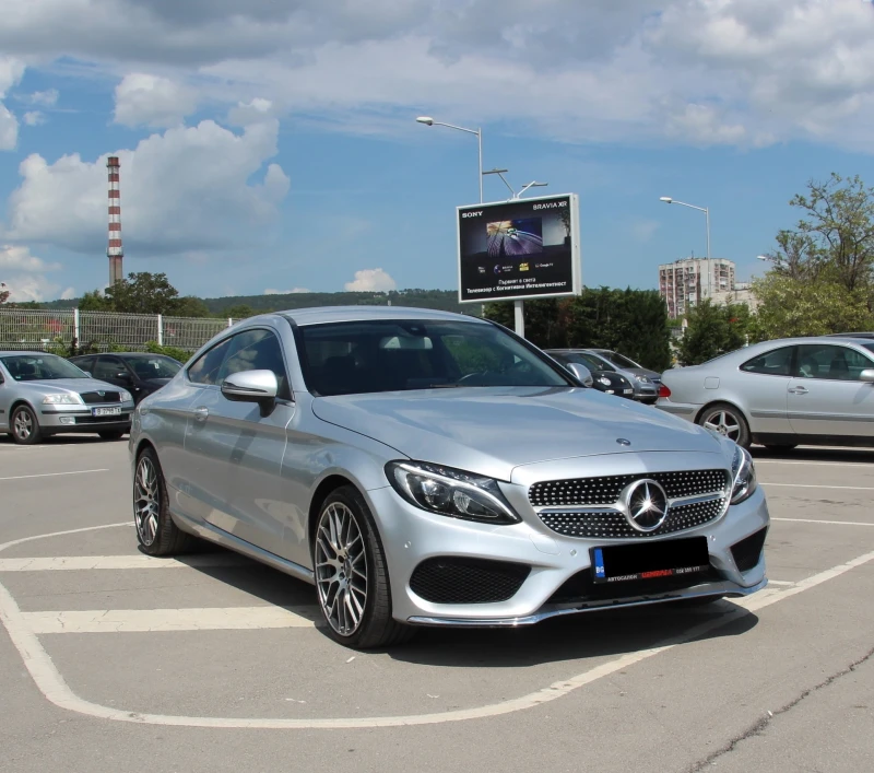 Mercedes-Benz C 220 CDI COUPE AMG EURO 6, снимка 3 - Автомобили и джипове - 47450444