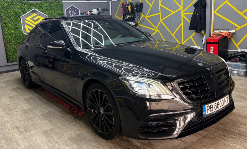 Mercedes-Benz S 350 4matic AMG Facelift Бартер ! , снимка 8 - Автомобили и джипове - 52859990