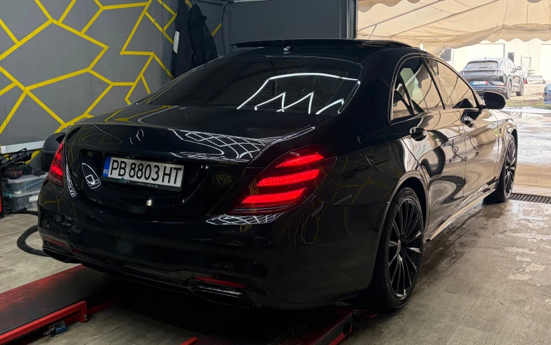 Mercedes-Benz S 350 4matic AMG Facelift Бартер ! , снимка 5 - Автомобили и джипове - 52859990