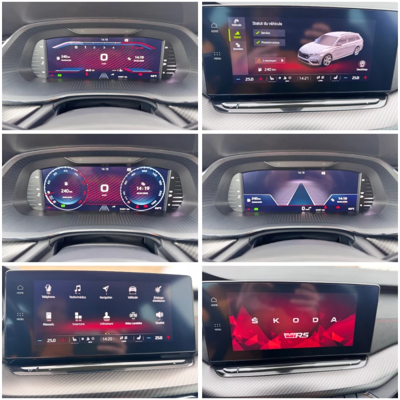 Skoda Octavia VRS 2.0TDI* 200кс 4х4 DIGIT* DISTR* MATRIX, снимка 15 - Автомобили и джипове - 53375685