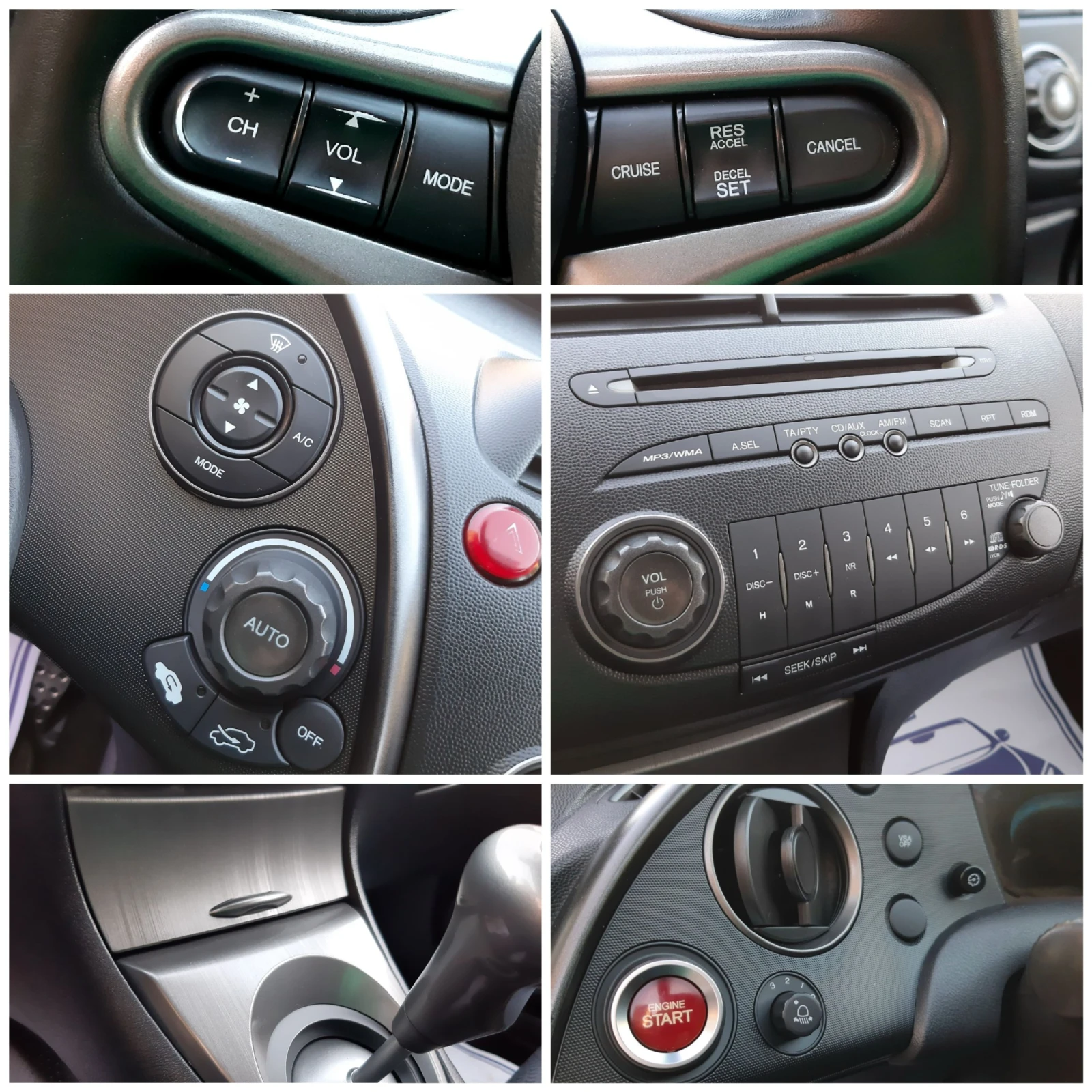 Honda Civic 2.2i-CTDi 6. FACELIFT | Mobile.bg   11