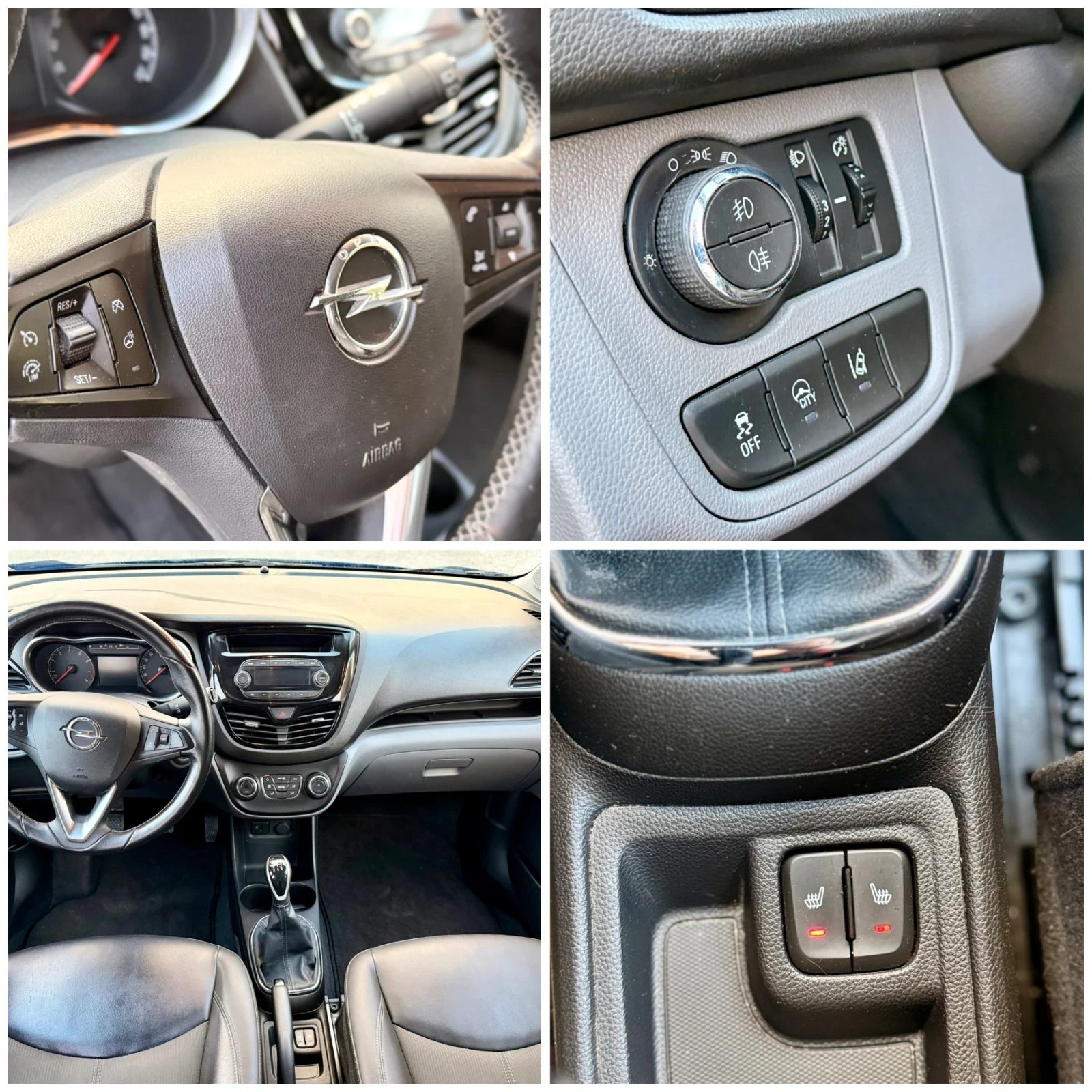 Opel Karl 1.0i * 70.000km* * Кожа* , снимка 17 - Автомобили и джипове - 55851097