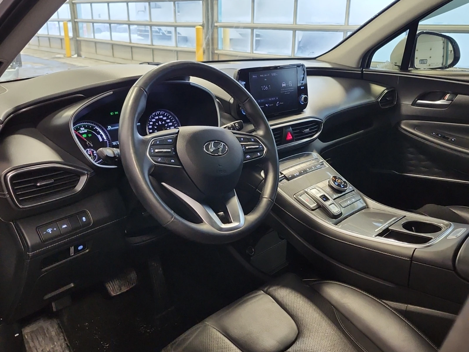 Hyundai Santa fe HYBRID * * CARFAX * * АВТО КРЕДИТ * *  - изображение 5