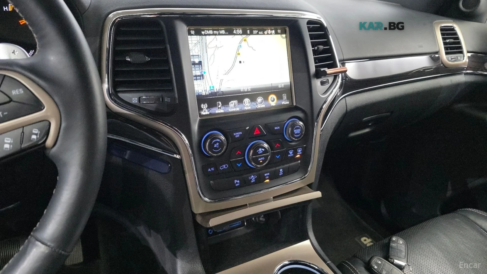 Jeep Grand cherokee OVERLAND* 8ZF* 4X4* DISTRONIC* ОБДУХ* PANO* , снимка 9 - Автомобили и джипове - 55993112
