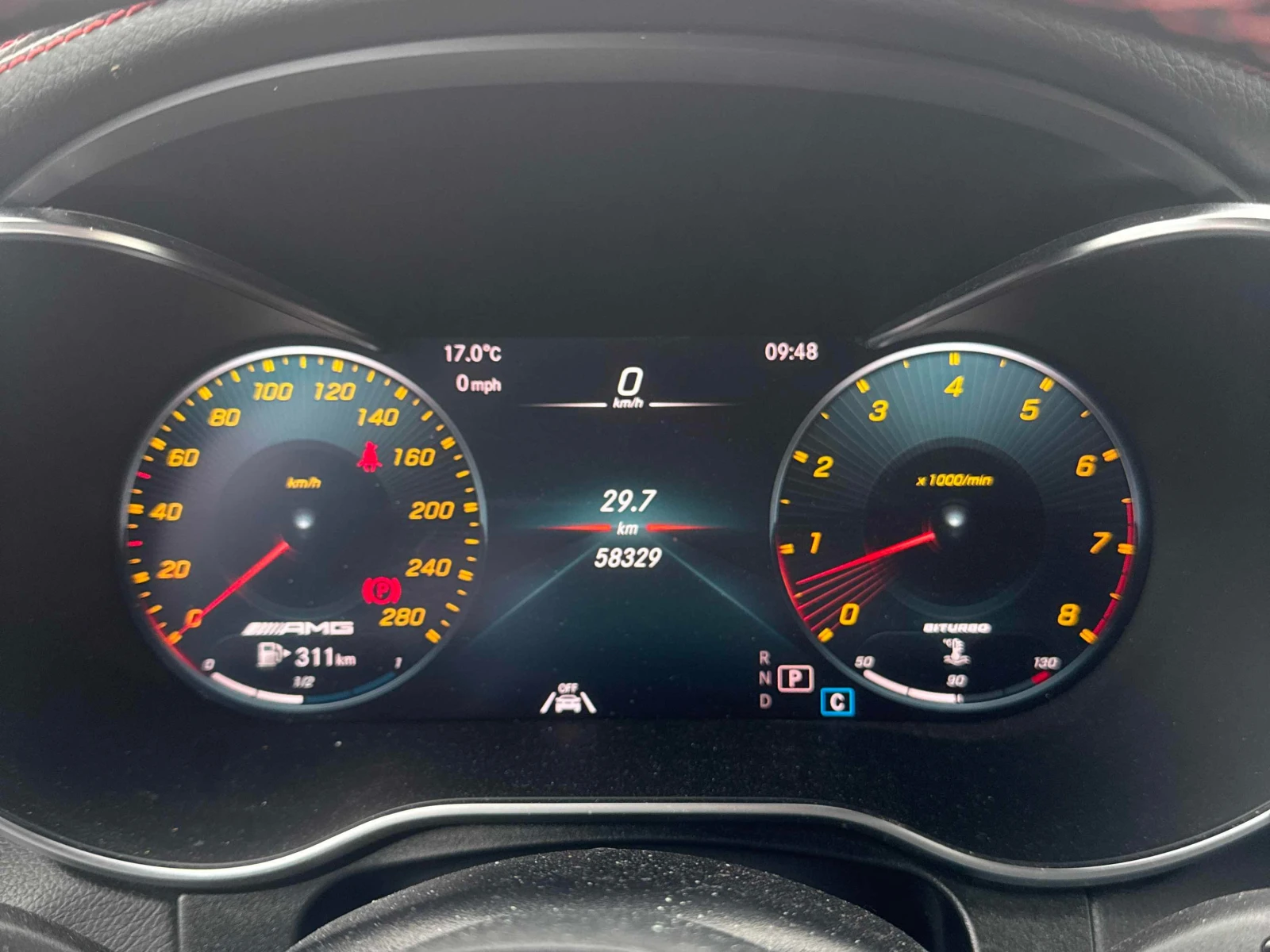 Mercedes-Benz GLC 43 AMG  * CARFAX * ОПЦИЯ ЗА ФИНАНСИРАНЕ, снимка 8 - Автомобили и джипове - 56087011