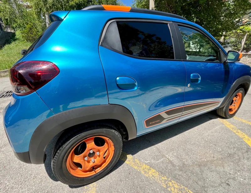 Dacia Spring 45 electric - cenote blue, DC 30kw , снимка 3 - Автомобили и джипове - 52042461