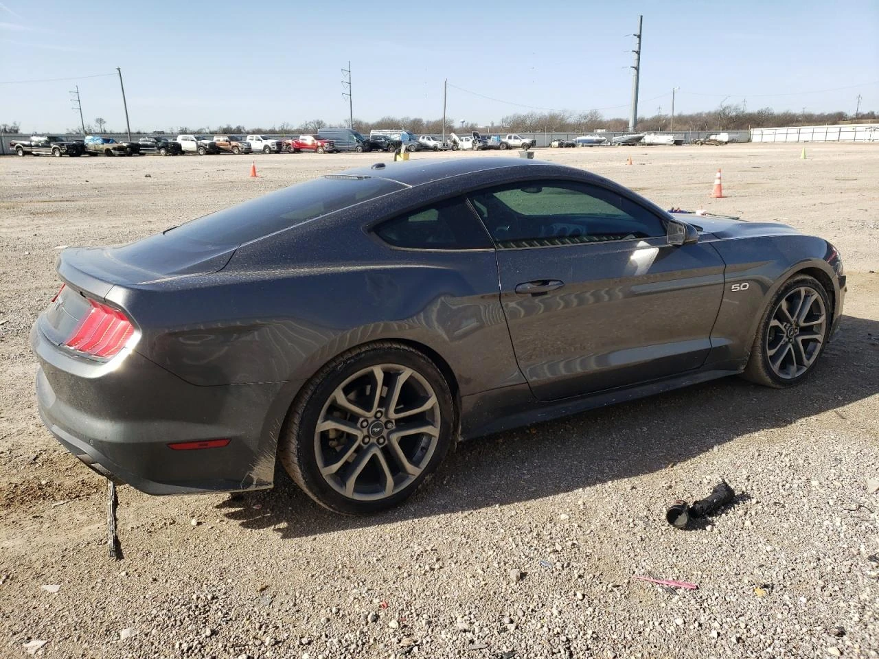 Ford Mustang GT 5.0 Fastback* Кожа* Обдухване* Камера* Клип на  - изображение 6