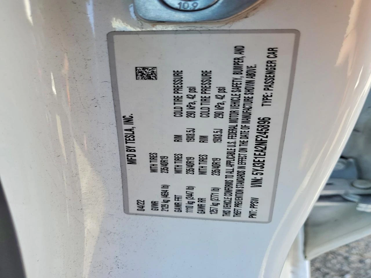 Tesla Model 3, снимка 12 - Автомобили и джипове - 54481331