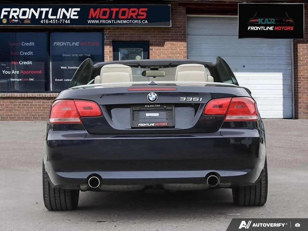 BMW 335 * CONVERTIBLE* АвтоКредит * (ЦЕНА ДО БГ), снимка 5 - Автомобили и джипове - 55224440