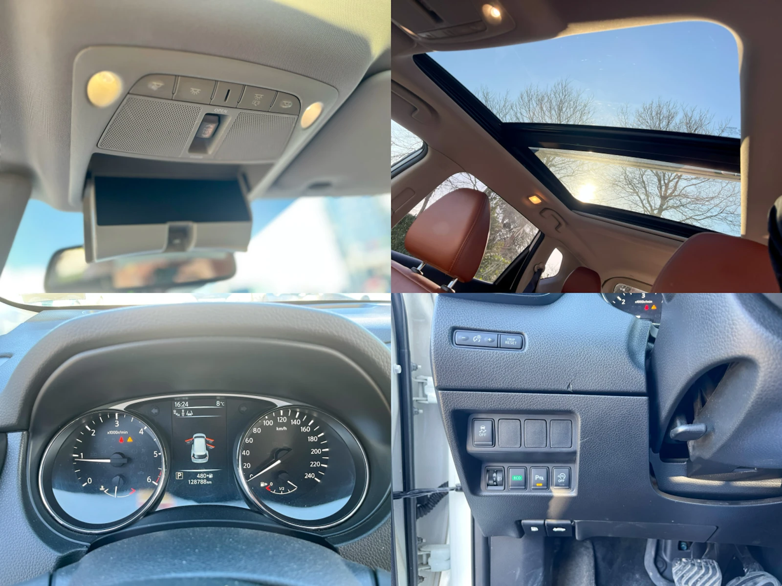 Nissan X-trail Tekn-a* Facelift* 4x4i* 128000km, снимка 10 - Автомобили и джипове - 54356847