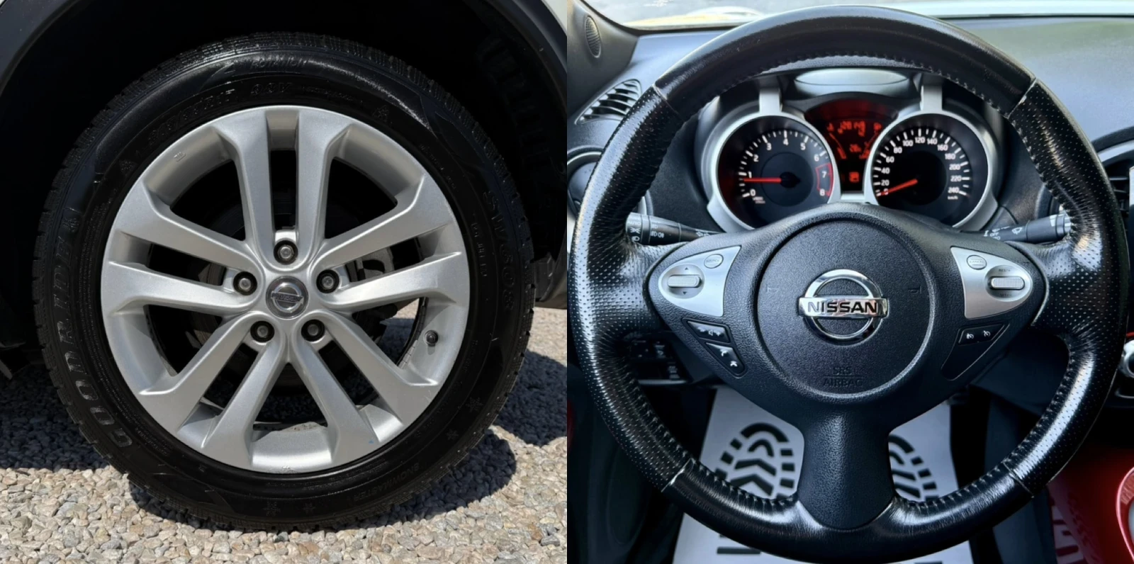 Nissan Juke 1.6i* 4x4* AUTOMATIC* FULL OPTION* , снимка 13 - Автомобили и джипове - 56139028